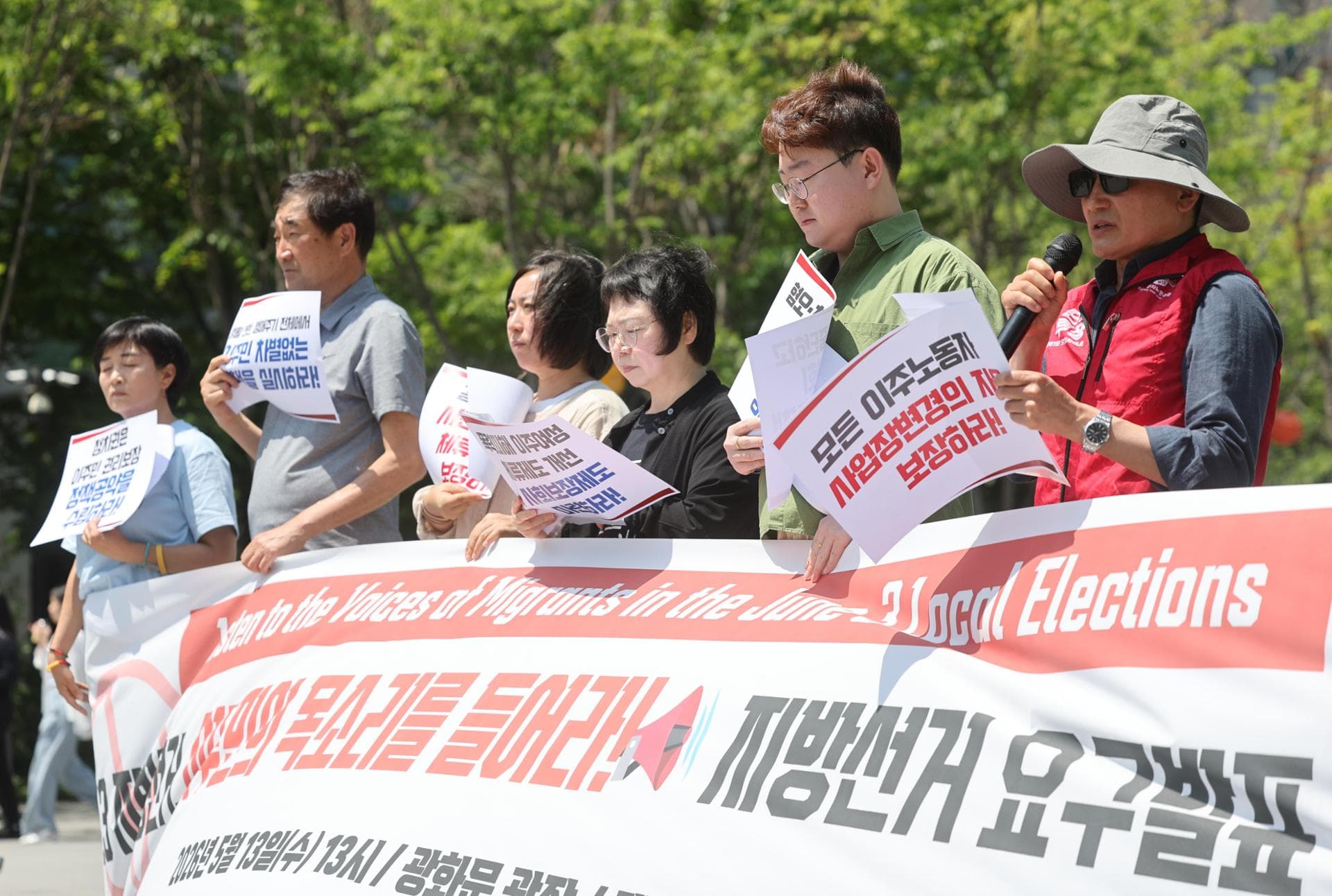 Immigrant groups demand rights as residents, not just workers ahead of local polls