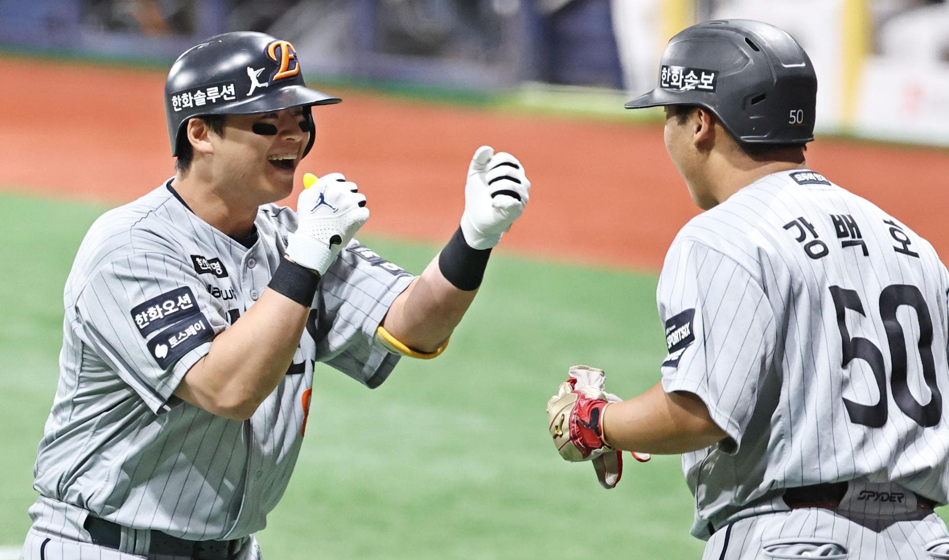 Surging Eagles slugger Roh Si-hwan attributes hot streak to confidence