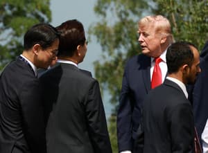 Brief Lee–Trump encounter at G7 touches on North Korea
